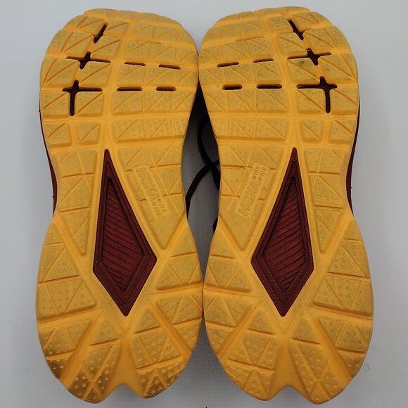 Hoka One One Mach 5 Yellow Brown sneakers Women’s US 7.5 B Athletic running shoe - Picture 6 of 7